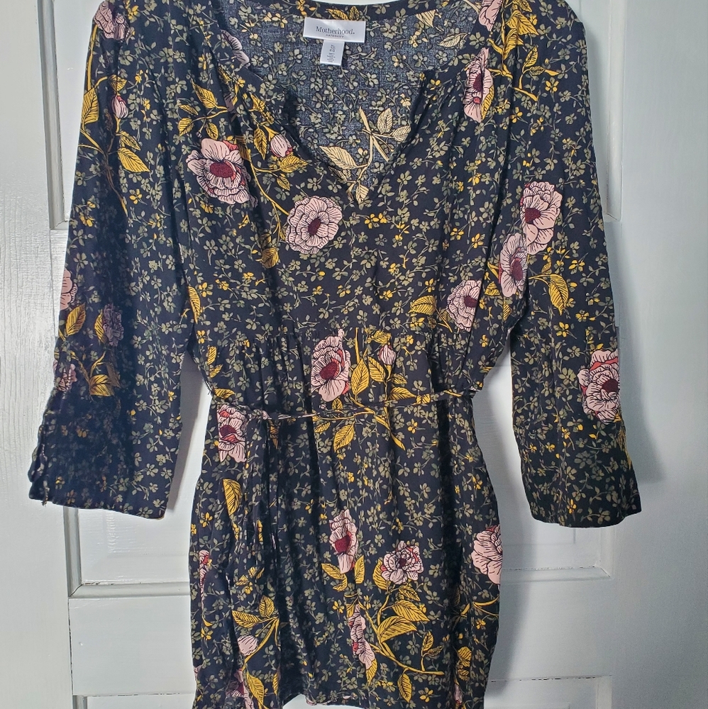 Floral Maternity Blouse